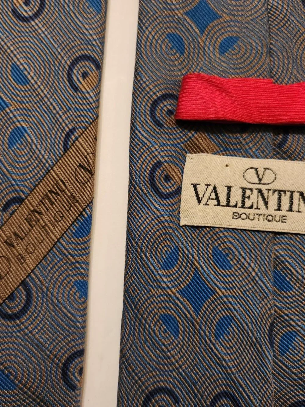 Valentino men's new 100%silk tie  4